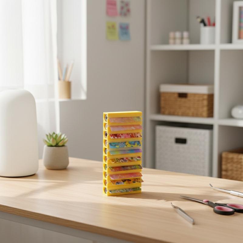 10 Grid Nail Transfer Paper Or - Tech Accessories Box ulasan dan harga