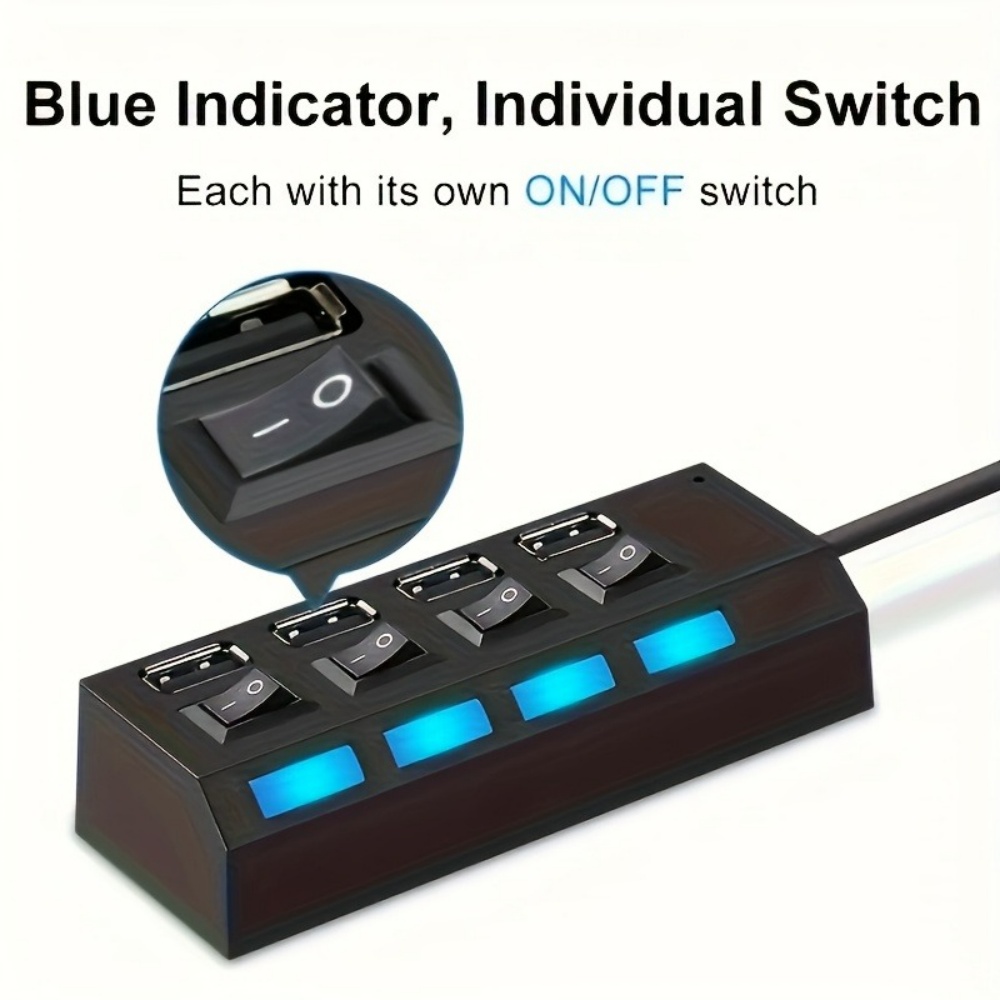 USB 3.0 Hub 4 7 Port Multi USB - Usb Hub 7 Port ulasan dan harga