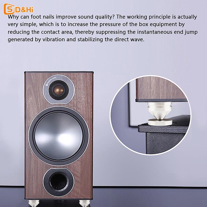 1pc HiFi Speaker Stand Feet Fo - Tech Accessories Box ulasan dan harga