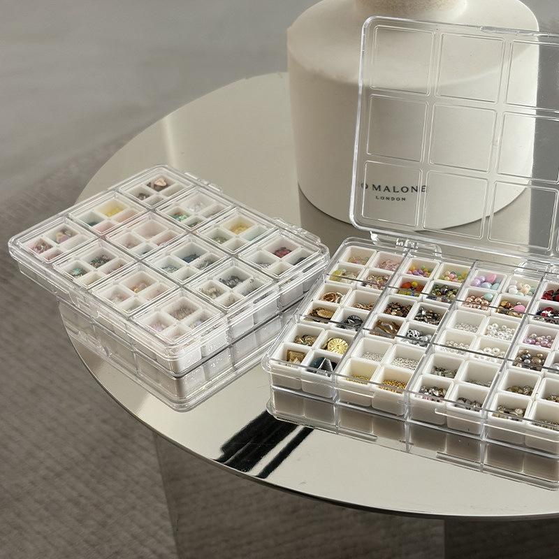 【48Grids Nail Accessories Stor - Tech Accessories Box ulasan dan harga