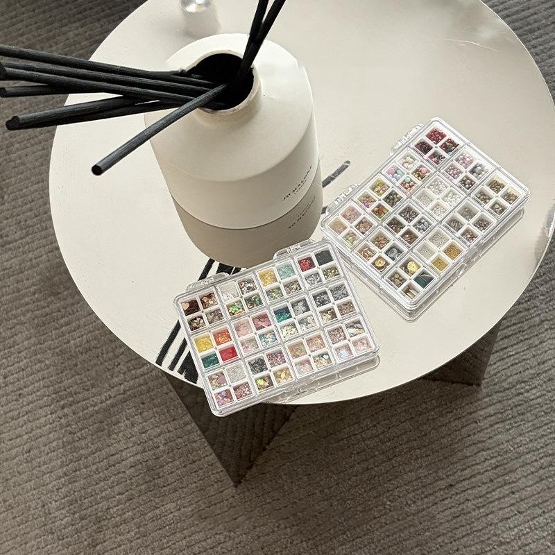 【48Grids Nail Accessories Stor - Tech Accessories Box ulasan dan harga