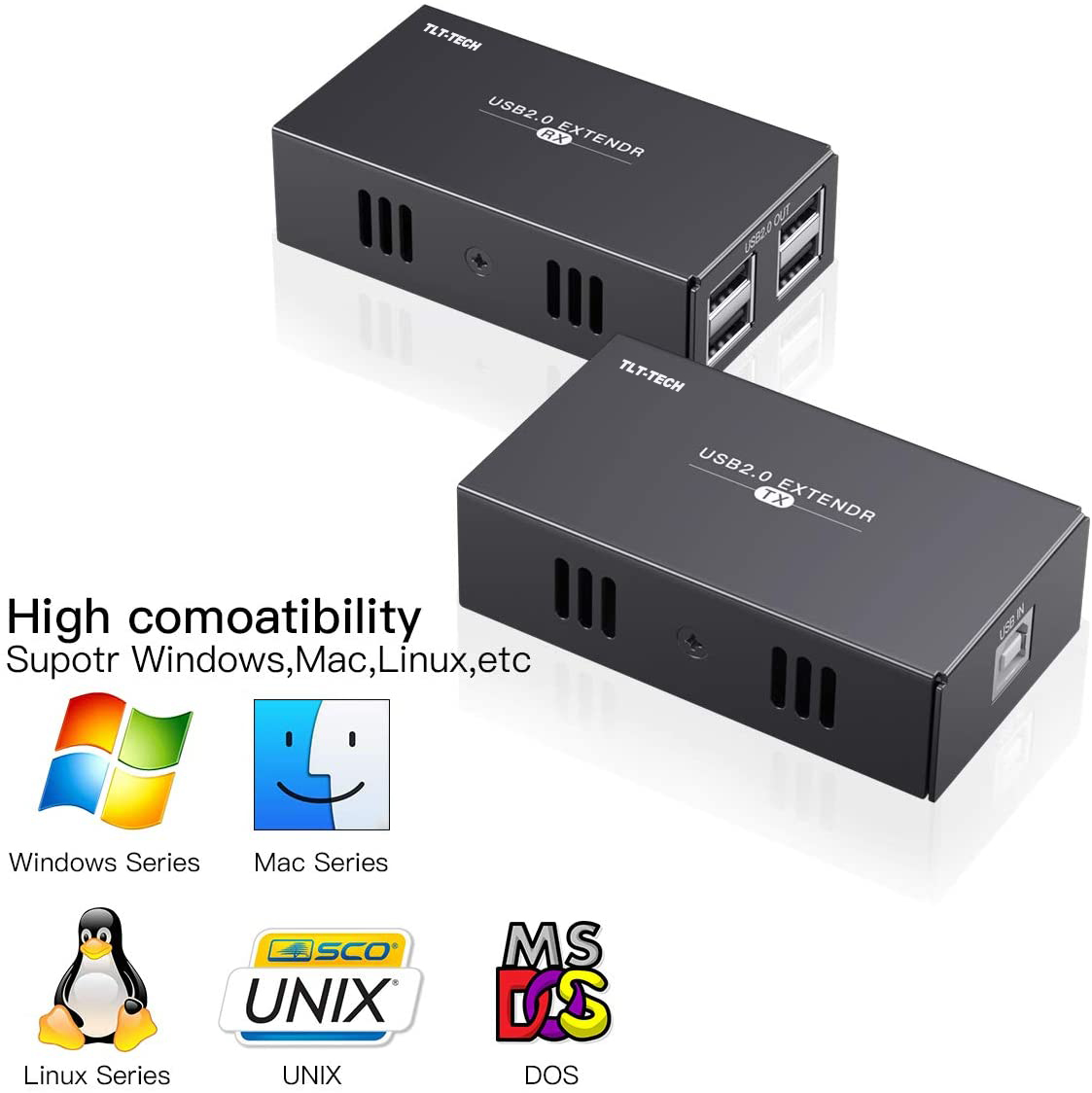 USB 2.0 Extender with 4 Port U - Usb Hub 7 Port ulasan dan harga