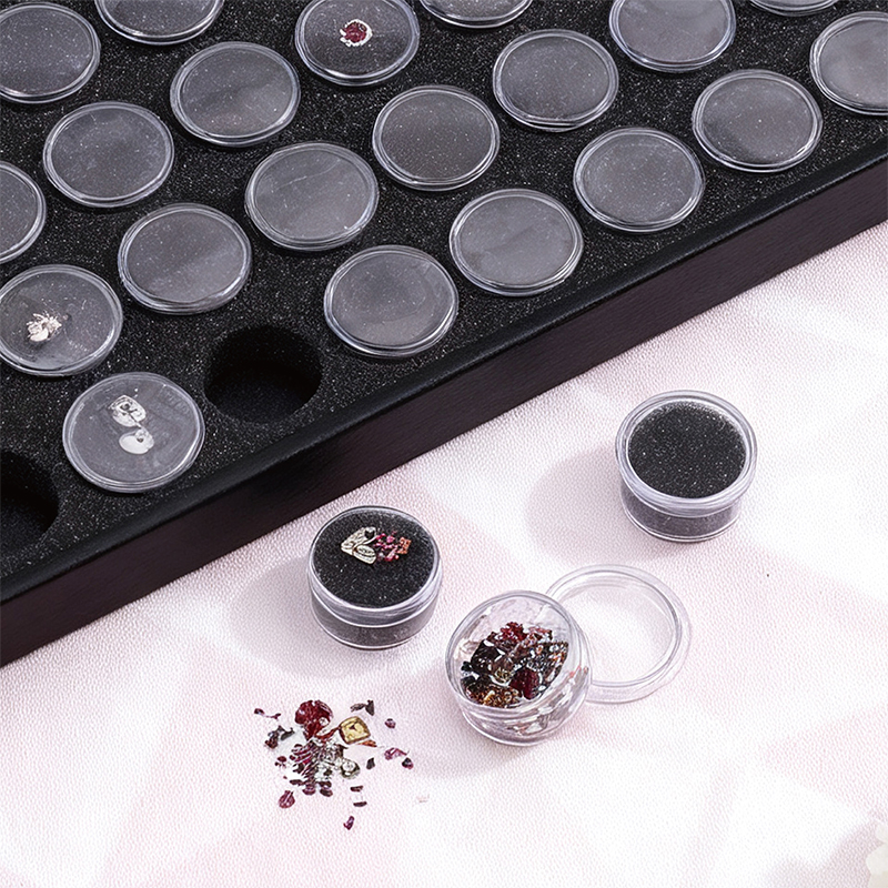 Nail Jewelry Storage Box Clear - Tech Accessories Box ulasan dan harga