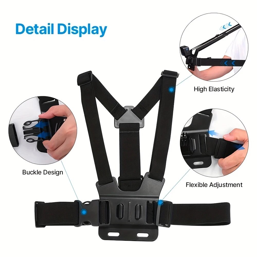 Mobile Phone Head Chest Strap  - Mobile Tech Accessories ulasan dan harga