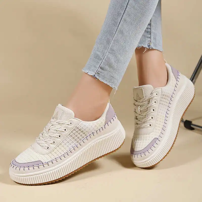 Brown Shoes Woman Flats Autumn - Tech Accessories For College ulasan dan harga