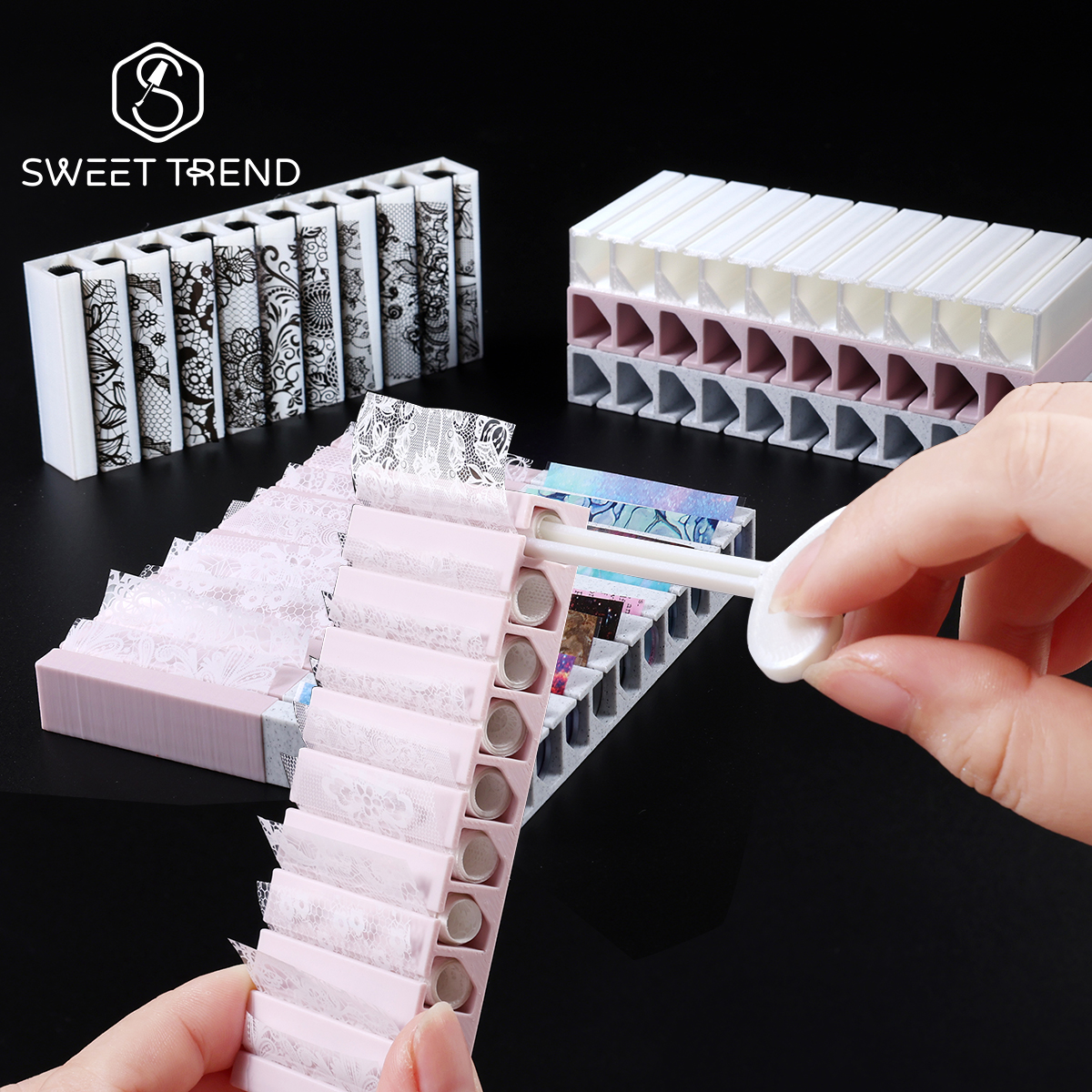 Nail Transfer Foils Storage Bo - Tech Accessories Box ulasan dan harga