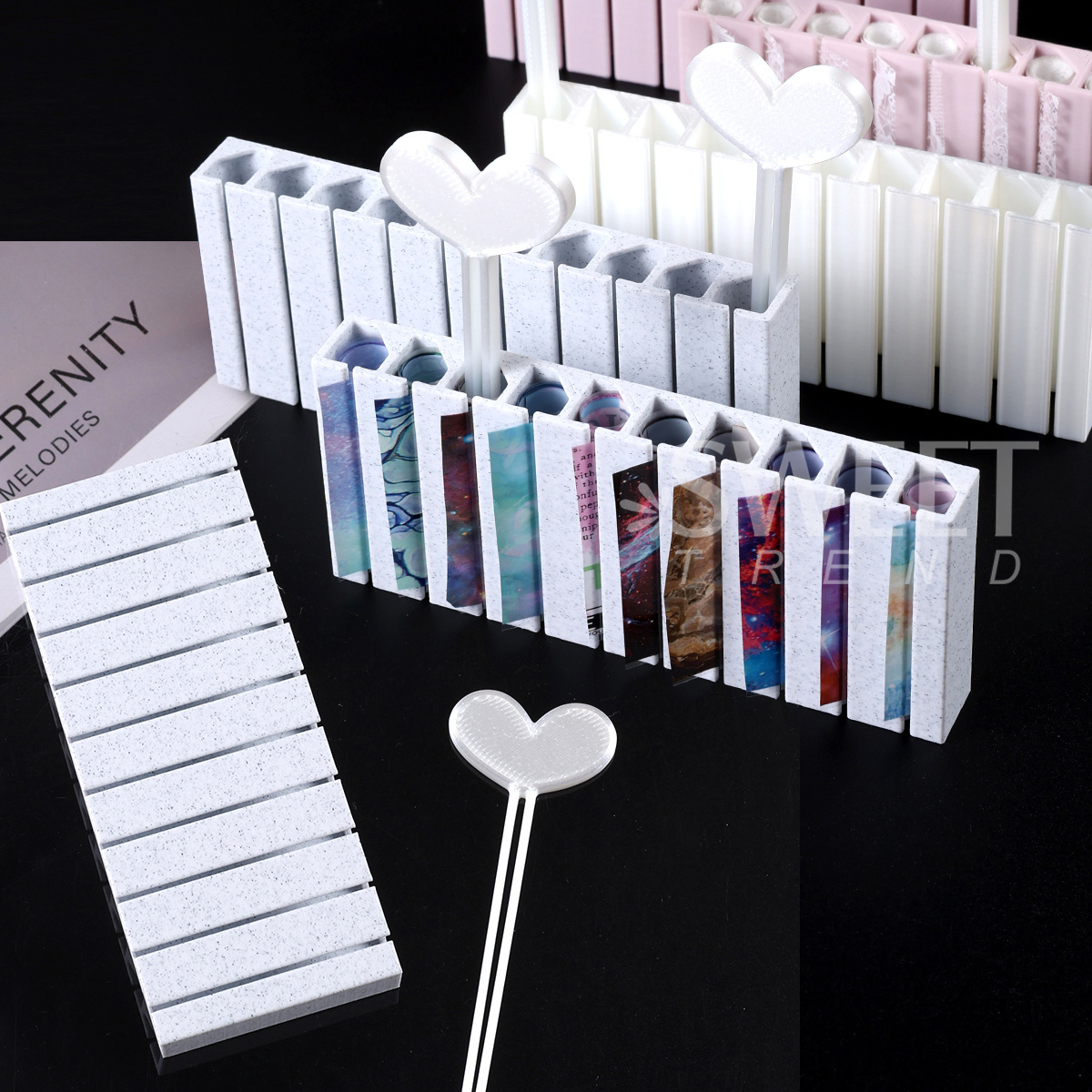 Nail Transfer Foils Storage Bo - Tech Accessories Box ulasan dan harga