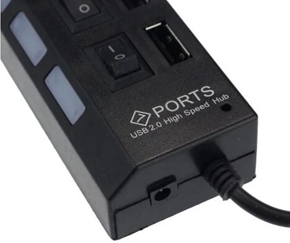 7 Ports USB HUB USB Switch Usb - Usb Hub 7 Port ulasan dan harga