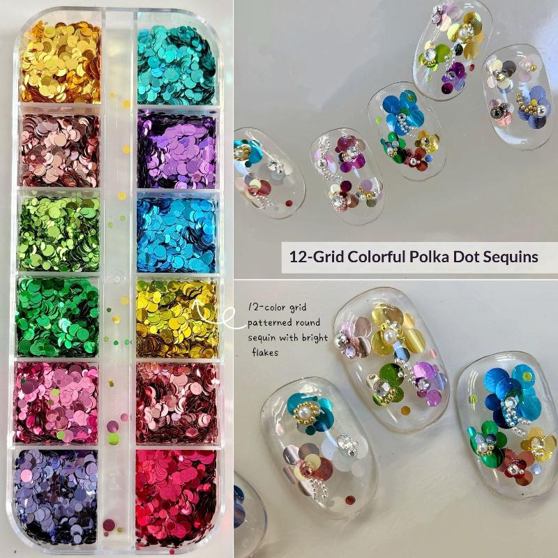 Round Mini Pearl Sequins Shiny - Tech Accessories Box ulasan dan harga