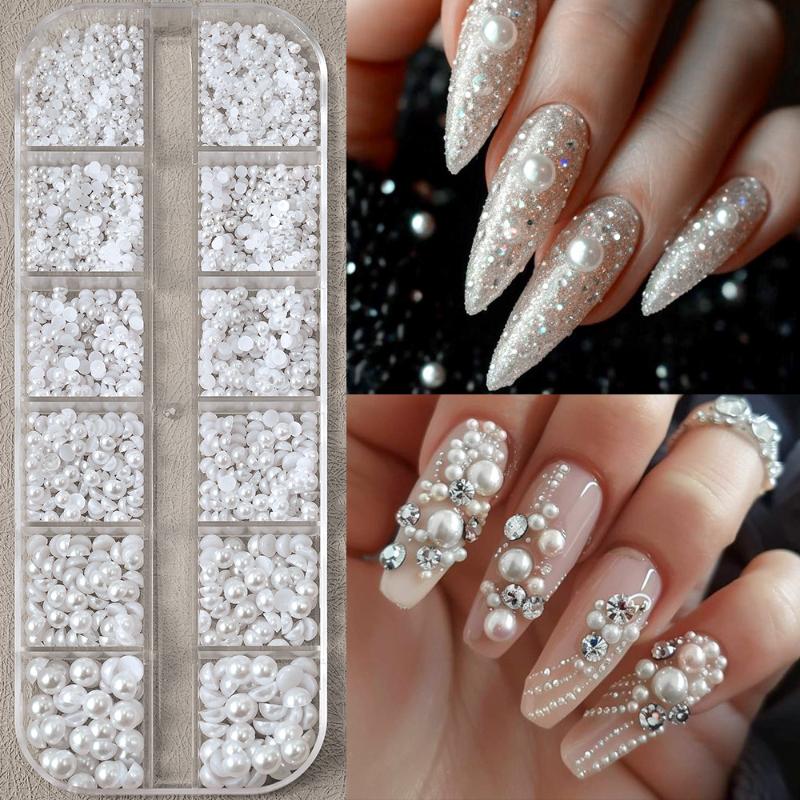 Round Mini Pearl Sequins Shiny - Tech Accessories Box ulasan dan harga