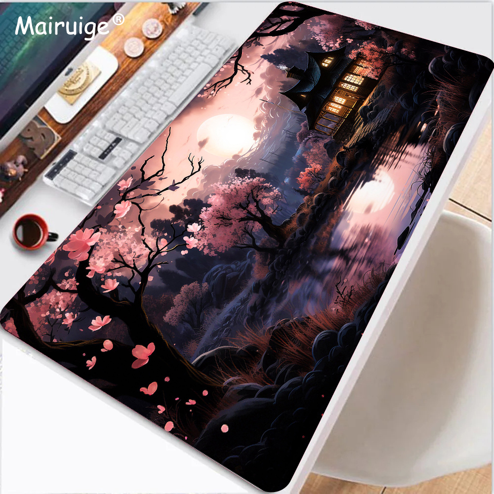 Fantasy City Mouse Pad Moonlit - Tech Table Accessories ulasan dan harga
