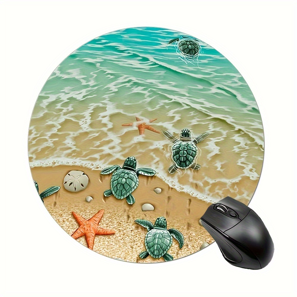 Adorable Turtle Starfish Round - Tech Table Accessories ulasan dan harga